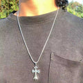Crucifix Shadow Necklace
